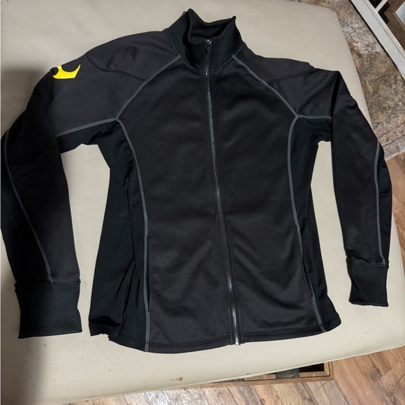 Hylete Other - Hylete Men's Athletic Lightweight Black Zip Jacket Size Large Mesh Back Panel